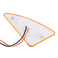 9 LED Competition Series Fender Light For 2007-2017 Kenworth T660 - Amber LEDs (Amber or Clear Lens) - Driver or Passenger