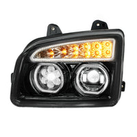 11 LED Headlight For 2015-2024 Kenworth T880 - Chrome or BlackOut Inner Housing (Driver or Passenger Side)
