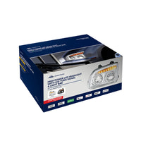 High Power LED Headlight W Turn Signal & Light Bar For 2015-2025 Kenworth T880 - Chrome or Black Housing (Driver or Passenger)