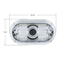 Full LED Projector One-Piece Style Chrome or Blackout Headlight For Dual 5-3/4" Headlight Housing