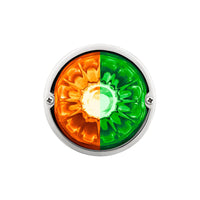 Double Fury 4 LED Glass Watermelon Light Kit - Clear Lens (Various Colors)