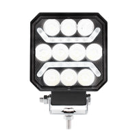 10 LED High Power LED Work Light With "U" Light Guide (Various Colors)