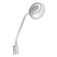 Chrome Hood Mirror Assembly With Sequential LED Turn Signal For 2013-2021 KW T680 & 2012-2021 PB 579 (Driver or Passenger Side)