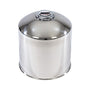 22.5ā Peterbilt, International, Kenworth 9.75ā Tall Gear-Nut Axle Covers (10 Lugs)