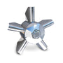 22.5ā or 24.5ā Stainless Steel RealMag Hub Covers - 5/8" or 3/4" Axle Bolts (8 Covers)