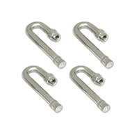 180° Nickel-Plated Brass Air Valve Extensions (2 or 4 Pack)