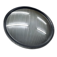 Open Road 8.5" Stainless Steel Heated Convex Mirror - Center Mount
