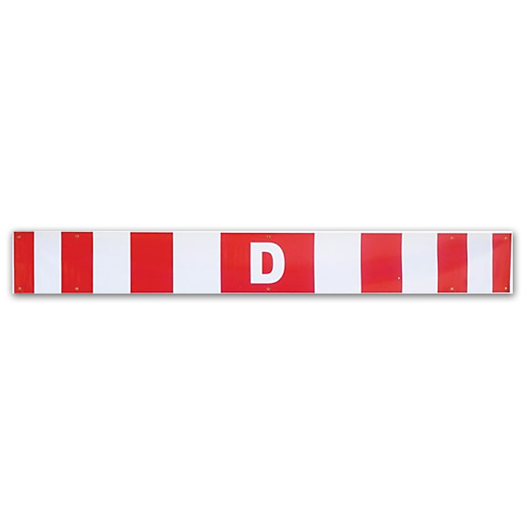 Ancra Cargo - 12" x 96" Canadian "D" Safety Banner