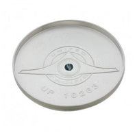 United Pacific - Chrome Rear Axle Hub Cap Only For 10263