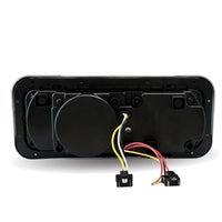 Universal LED Headlight Ass. w Aux. Halos & Housing - Passenger or Driver