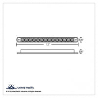 14 LED 12" Stop, Turn & Tail Light Bar