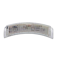 United Pacific 4 LED Dual Function Headlight Turn Signal Light - Amber LED/Clear Lens