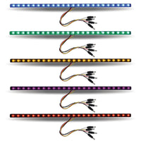 Trux 17" Strip Dual Revolution Light (Color Options)