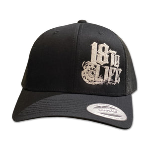 Hot Rig's "18 to Life" Snapback Cap (Black)