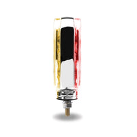 Trux Amber/Red Turn Signal & Marker to Blue Aux. LED Double Face Fender Light