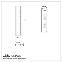 11" Long Plastic Lug Nut Socket Tool For Plastic Nut Covers