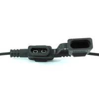 Waytek - Littelfuse 0FHM0003ZXJB MINI In-Line Fuse Holder, 4" leads, 16Ga. Black GXL Wire
