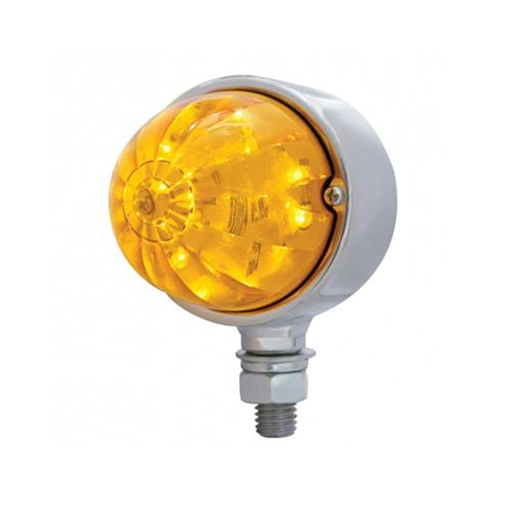 17 LED Single Function - Single Face Watermelon Light (Amber & Red)