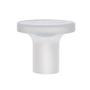 United Pacific Air Valve Knob - Stainless Plaque W/ Cursive Script