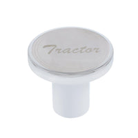 United Pacific Air Valve Knob - Stainless Plaque W/ Cursive Script