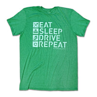 Hammer Lane's "Eat Sleep Drive Repeat" T-shirt