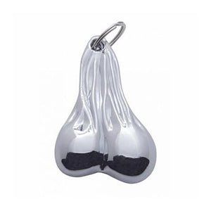 United Pacific - 4-1/2" Medium Low-Hanging Balls Novelty Key Chain (Various Colors)