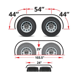 Trux - Smooth Boss Extra Long Full Truck Fenders