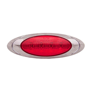 Phoenix Design P1 LED Marker Light M1 Style - Amber LED/Amber Lens