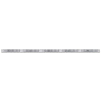 94" Stainless Light Bracket With 5 X 11 LED 17" Light Bars - Amber or Clear Lens