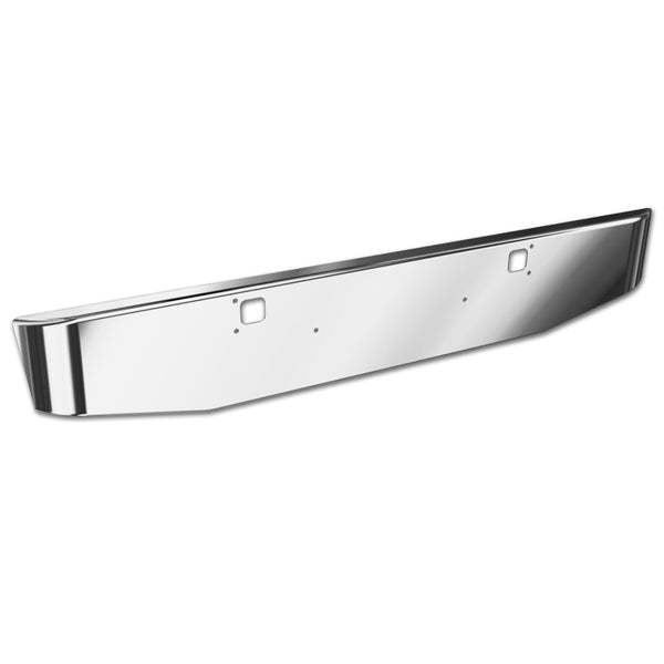 Hendrickson Kenworth 900L 16" Tapered 10GA Steel Chrome Bumper with