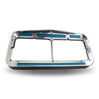 Trux Universal Dual Flatline Amber/Blue Marker Aux. LED Headlight Bezel