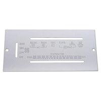 87-95 Peterbilt Stainless A/C Control Trim