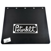 16" x 14" x .320" "Vintage" Peterbilt Logo Front Mudflaps