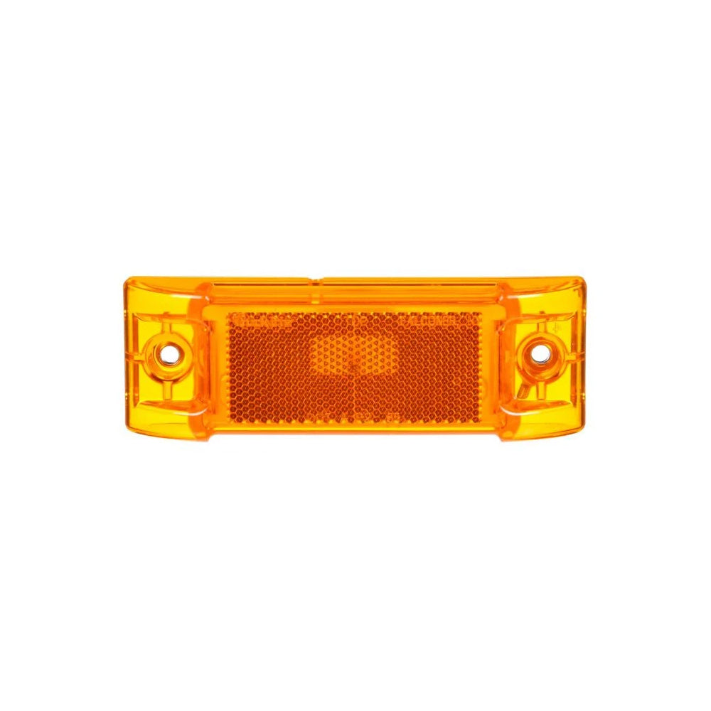 Super 21 Incandescent Yellow, Rectangular 1 Bulb Marker Clearance Light