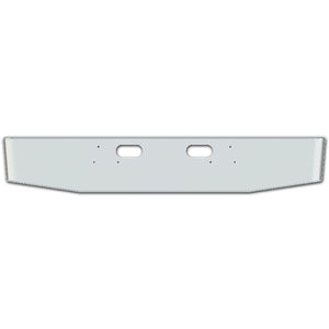 Valley Chrome 1987 LN7000 Ford 16" Taper 7GA Steel Chrome Bumper w Bolt & Toe Pin Holes