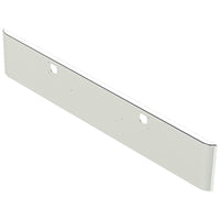 Kenworth W900B or W900L 18" Rolled End Square 7 GA Steel Chrome Bumper w Bolt & Tow Pin Holes