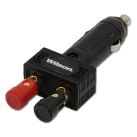 Wilson 12Volt Lighter Power Plug w Pos & Neg Brass Posts