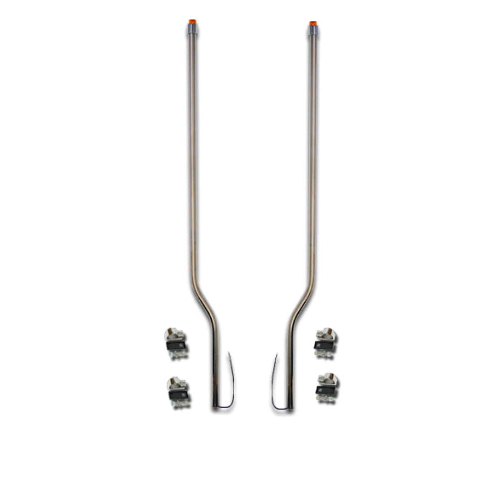 Bores Mfg. - Mack Truck Amber LED Bumper Guides