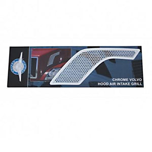 2003-17 Volvo VN/VNL Chrome Hood Air Intake Grill - Passenger Side