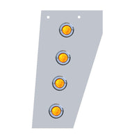 Roadwork's Peterbilt 379 Cowl Extension with 8 x 2" Light Holes