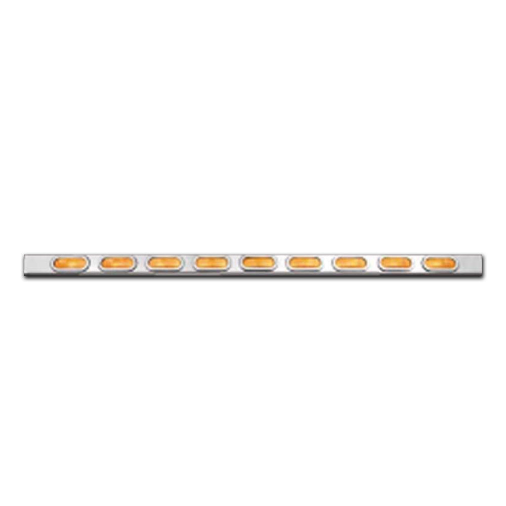 Roadworks Full Bar with 9 Oval Light Holes (no lights)