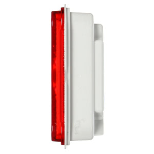 Truck-lite Super 45 Incandescent Red Rectangular 12V Stop/Turn/Tail Light w/ Black Grommet Mount