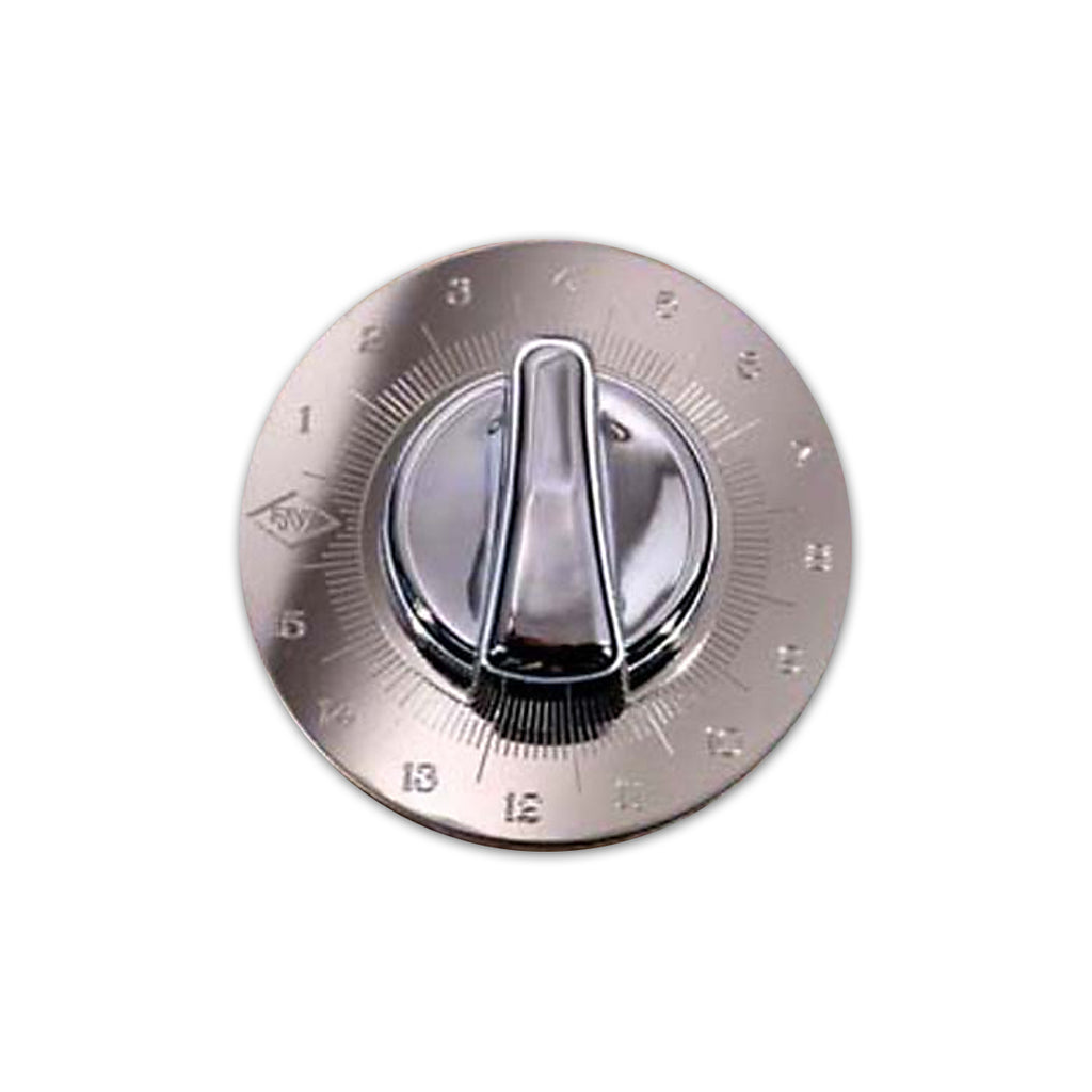 Rockwood - Chrome Engine Shutdown Timer Knob & Plate