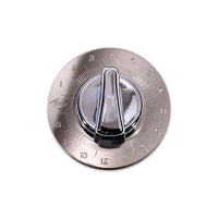 Rockwood - Chrome Engine Shutdown Timer Knob & Plate