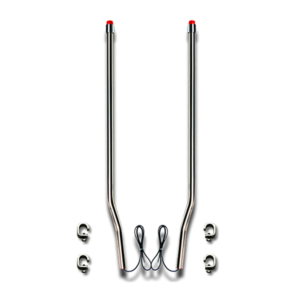 Bores Mfg. - Red LED Top Lights for Bumper Poles (lights only)
