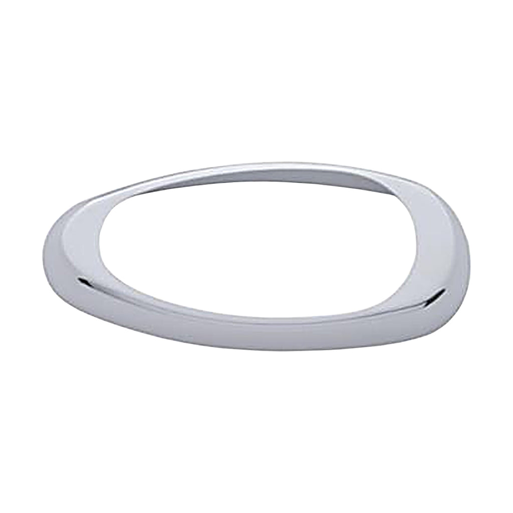 Chrome Plastic Sleeper Fairing Light Bezel For Freightliner Century/Columbia/Coronado