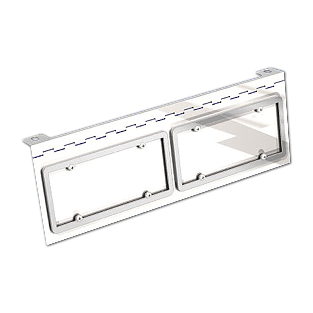 Roadworks - Western Star Face Double License Plate Holder