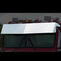 1985-1998 Kenworth 9" Blind Mount Visor - Flat Windshield