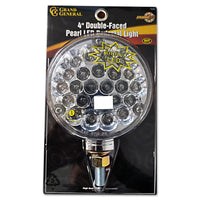 Amber/Red 4" Round Double Face Spyder Turn Signal Light