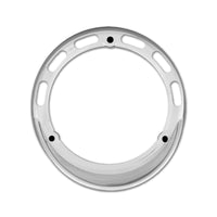 4" Round LED Pedestal Light Bezel w Visor